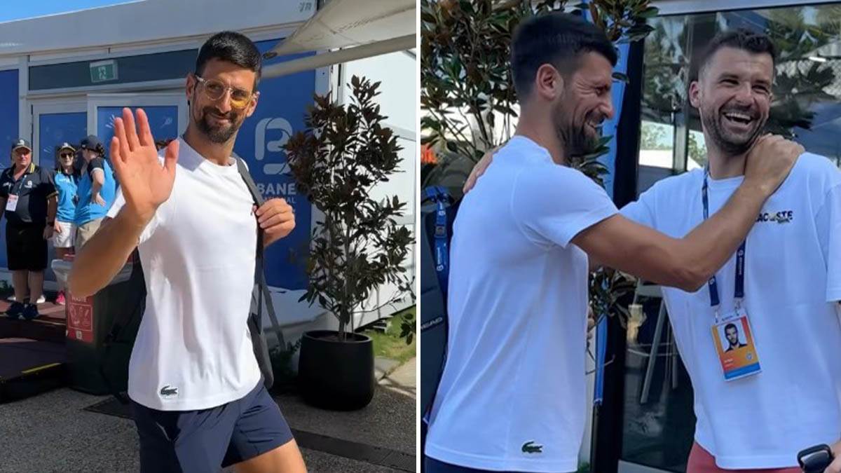 Novak Đoković stigao u Australiju dočekao ga Dimitrov Novak Đoković stigao u Australiju dočekao ga Dimitrov