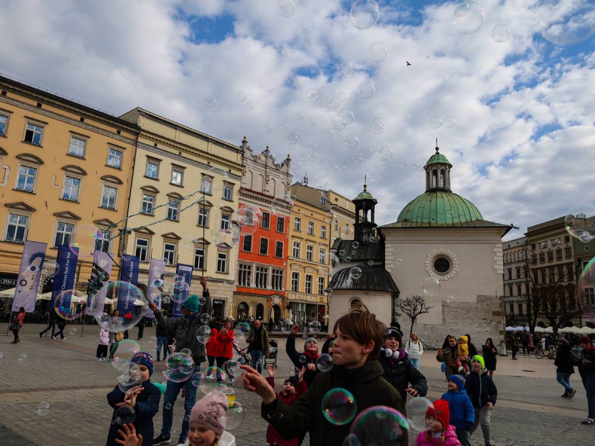  Srednjovjekovni trg u Krakovu 