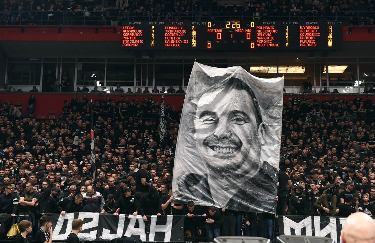  KK Partizan odaje počast Dejanu Milojeviću  