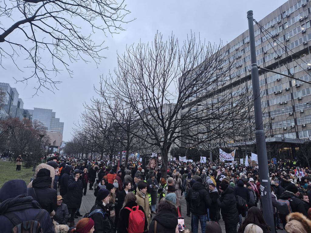  Protest studenata u Beogradu 