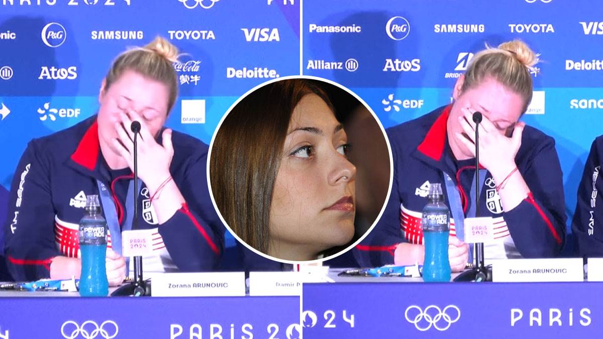 zorana arunovic plakala poslije osvajanja zlata zbog bobane velickovic zorana arunovic plakala poslije osvajanja zlata zbog bobane velickovic