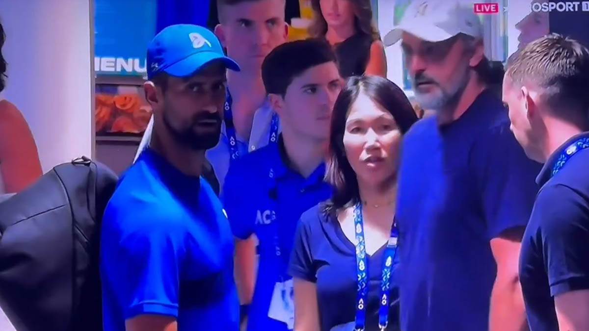 Novak Đoković sreo Gorana Ivaniševića na Australijan openu Novak Đoković sreo Gorana Ivaniševića na Australijan openu