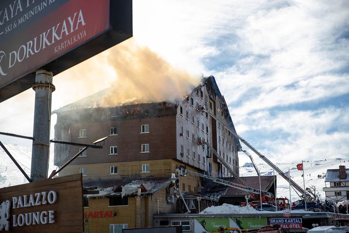 Uzrok požara u hotelu u Turskoj Uzrok požara u hotelu u Turskoj