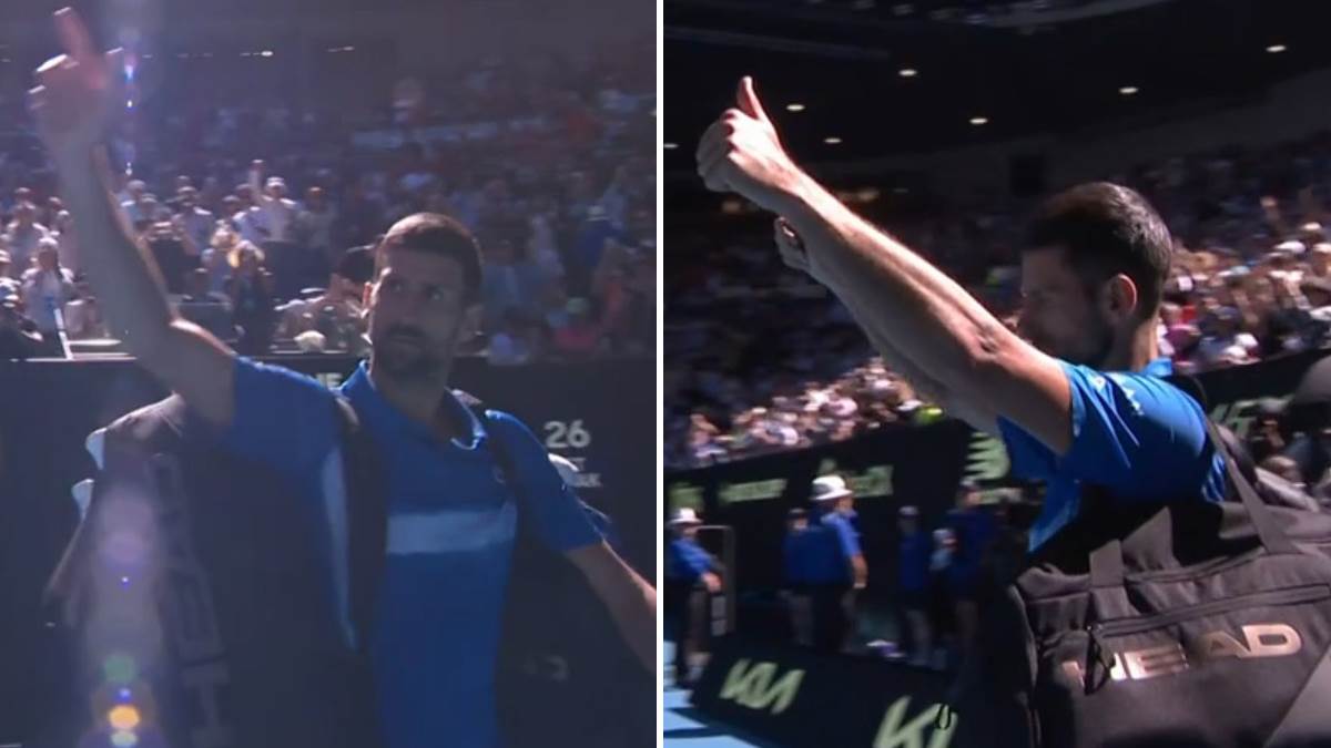  Reakcija Novaka Đokovića na zvižduke publike 