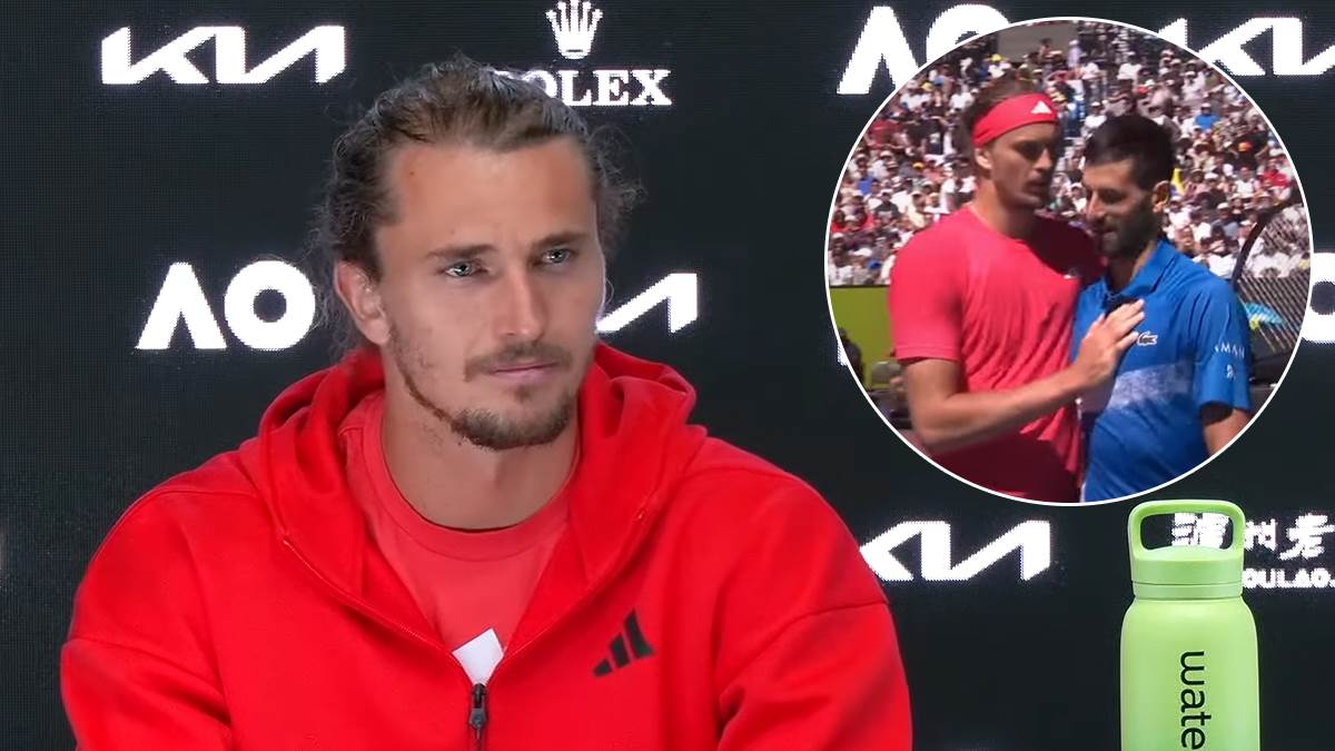 Aleksandar Zverev o predaji Novaka Đokovića Aleksandar Zverev o predaji Novaka Đokovića