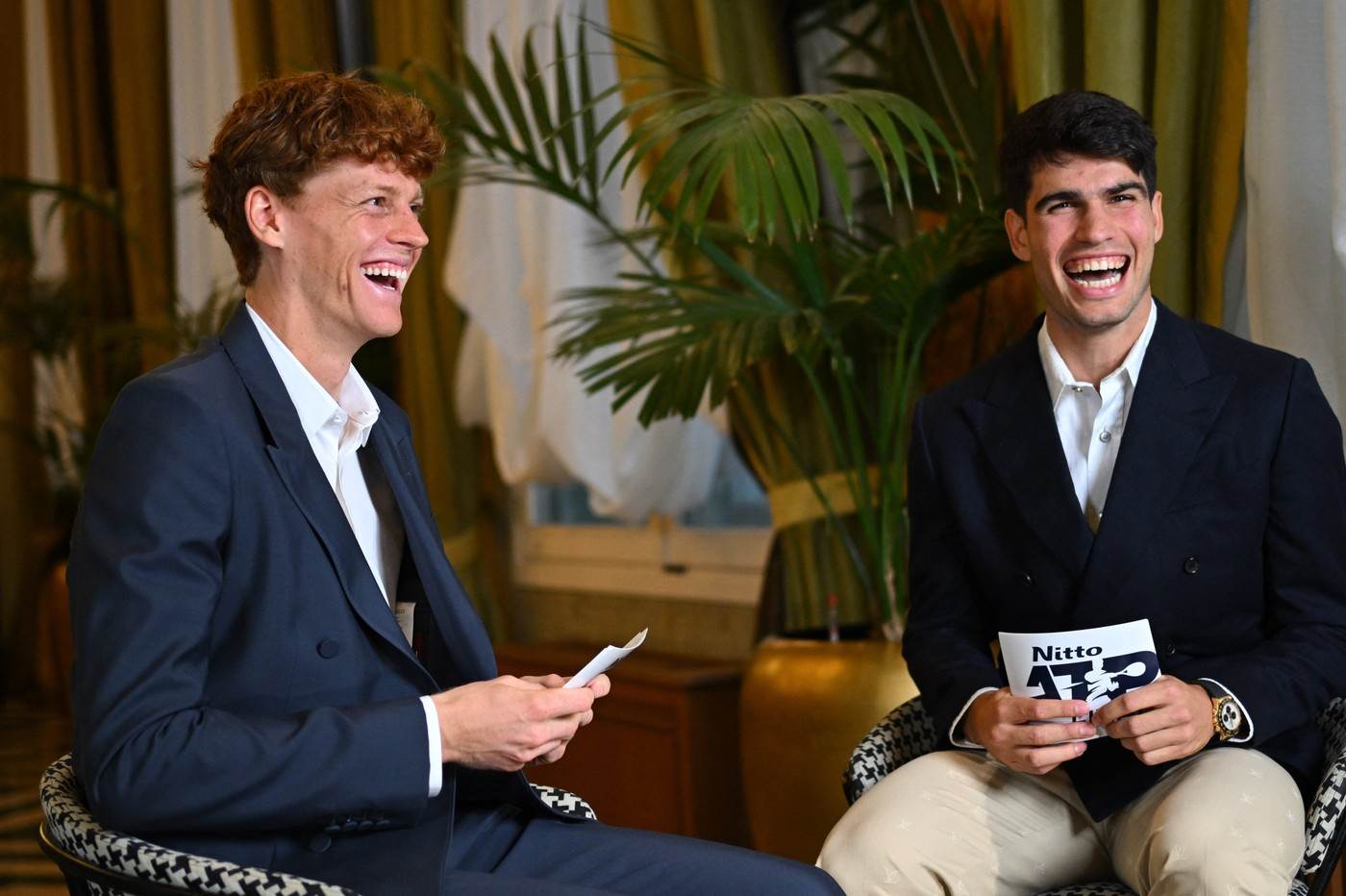  Janik Siner i Karlos Alkaraz 