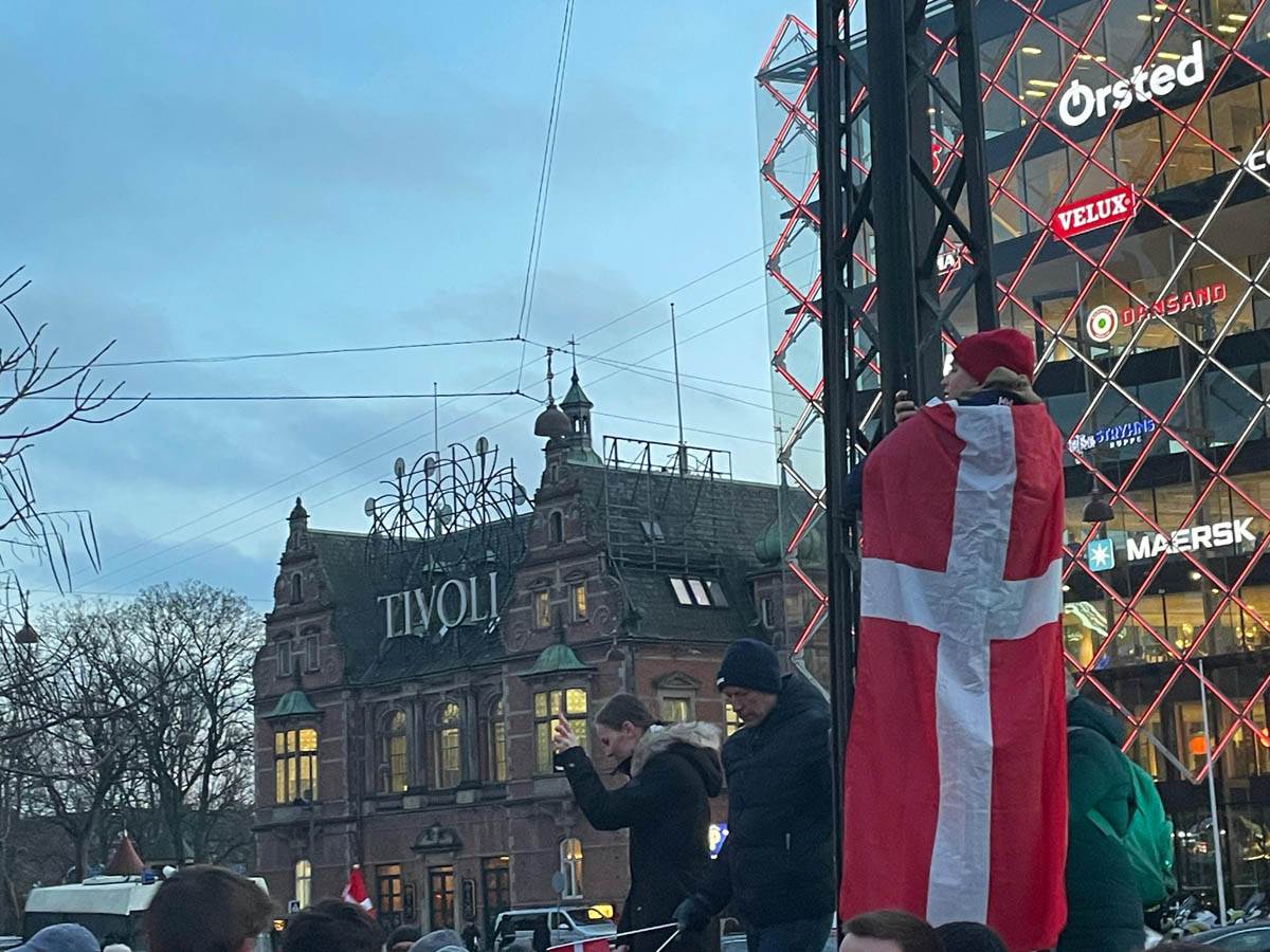  MONDO kolumna doček Danaca nakon Svjetskog prvenstva u rukometu  