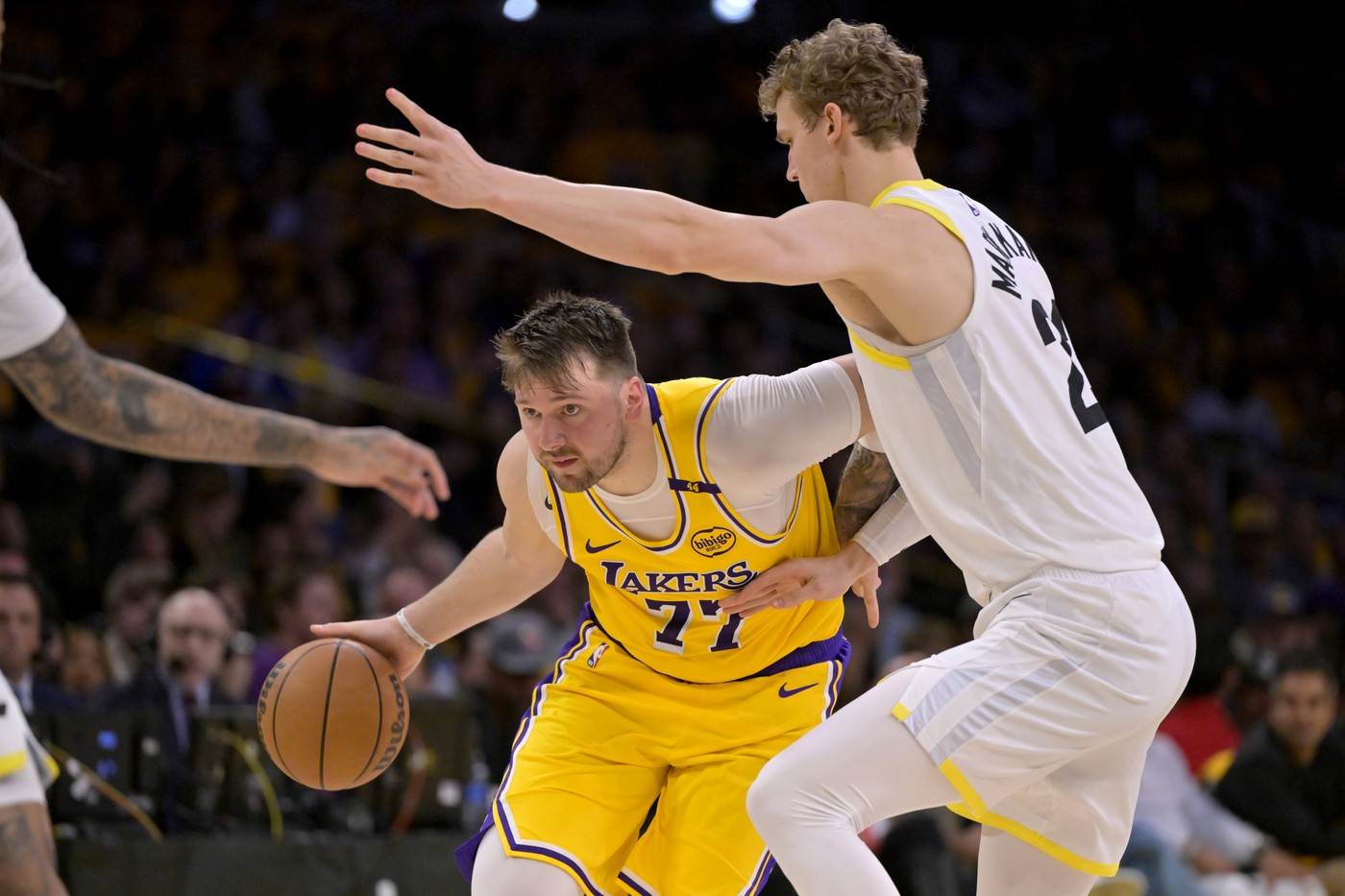 Luka Dončić debitovao za Lejkerse Luka Dončić debitovao za Lejkerse