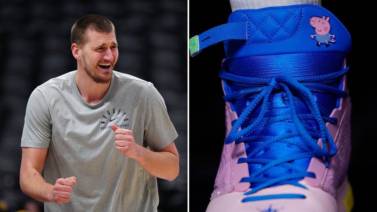  Jokić nosi Pepa prase patike 