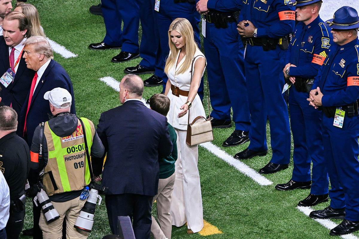 Ivanka Tramp na Superboulu Ivanka Tramp na Superboulu