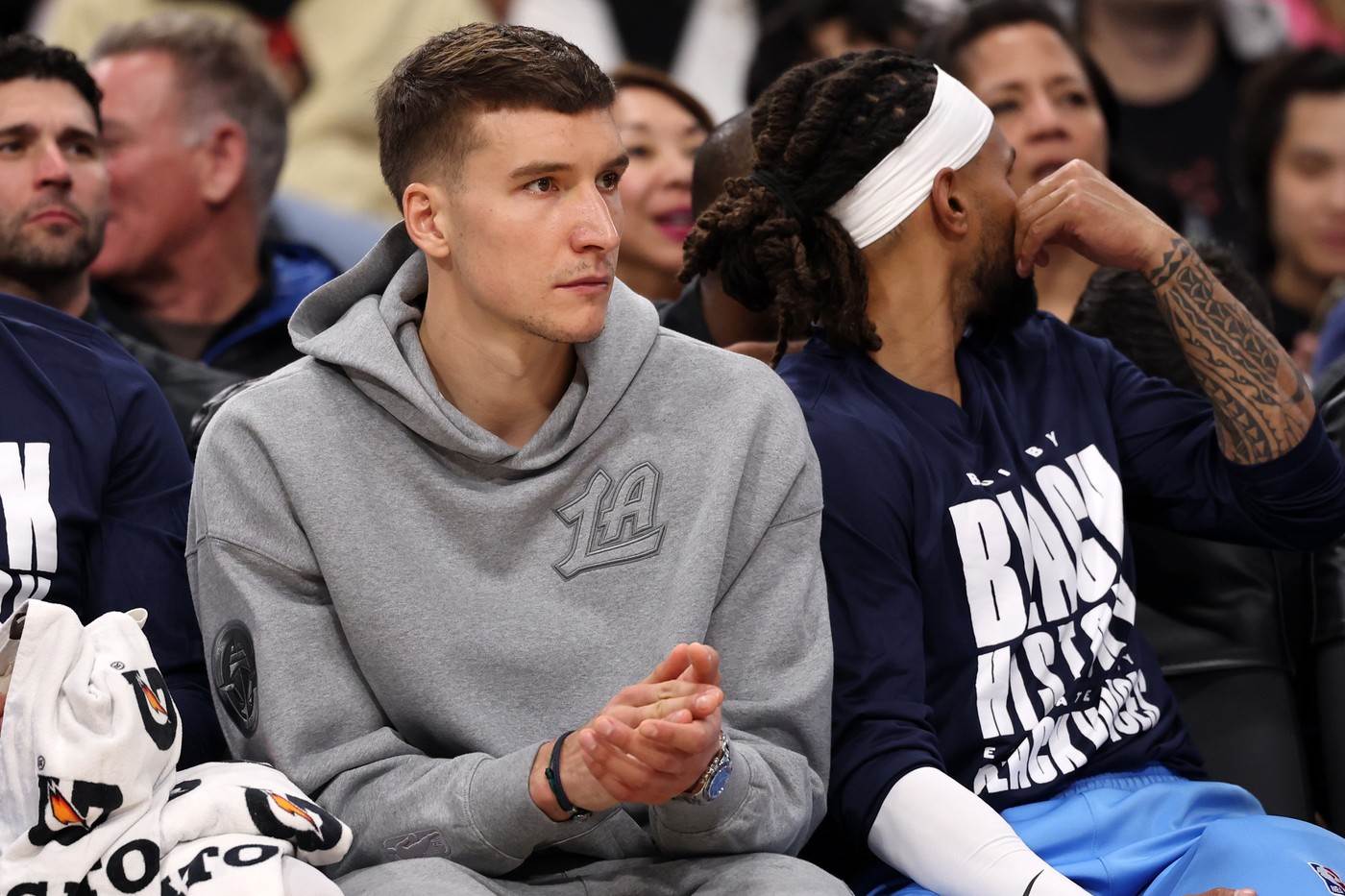 Bogdan Bogdanović nakon debija za Kliperse Bogdan Bogdanović nakon debija za Kliperse