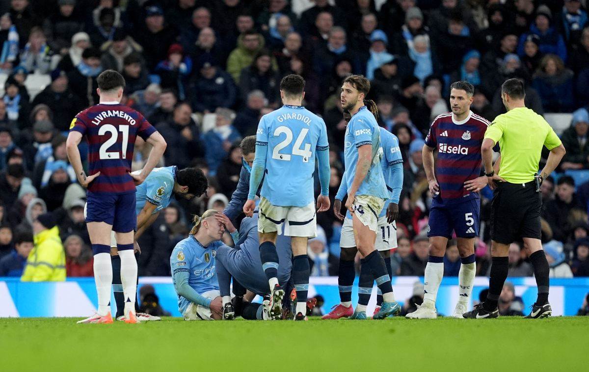  erling haland se povrijedio na utakmici mancester siti njukasl 