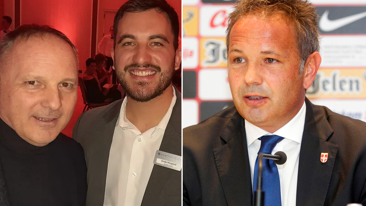 Dražen Mihajlović upoznao momka koji se zove Siniša Mihajlović Dražen Mihajlović upoznao momka koji se zove Siniša Mihajlović