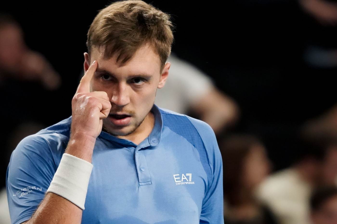  Hamad Međedović konferencija za medije nakon pobjede na Rolan Garosu 