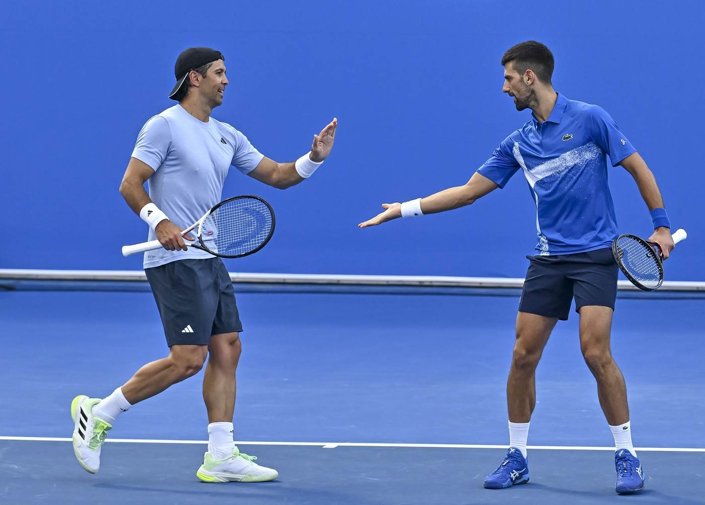  Fernando Verdasko i Novak Đoković 