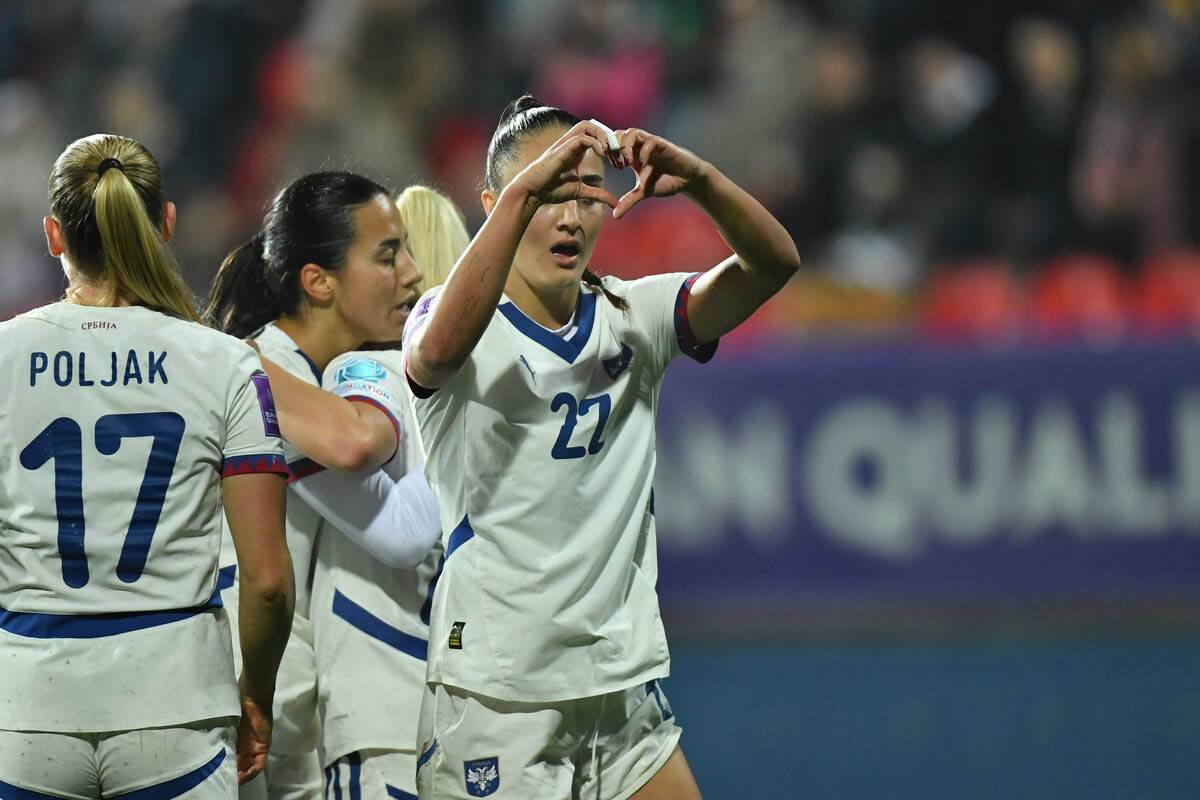  Fudbalerke Srbije igraju sa Finskom u Ligi nacija 