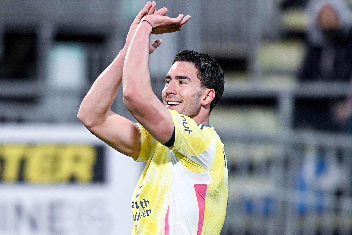  Dušan Vlahović objasnio je zašto je proslavio gol kao košarkaš 