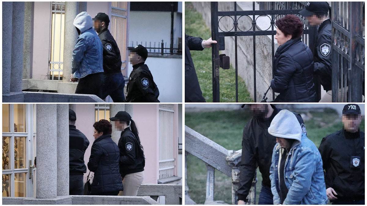  Snimak hapšenja pomoćnika Dragane Sotirovski 