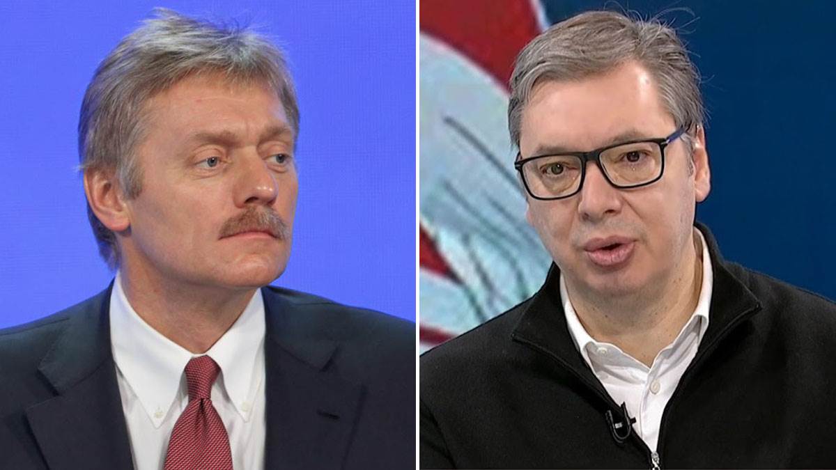 Peskov povodom izvinjenja Vučića Peskov povodom izvinjenja Vučića