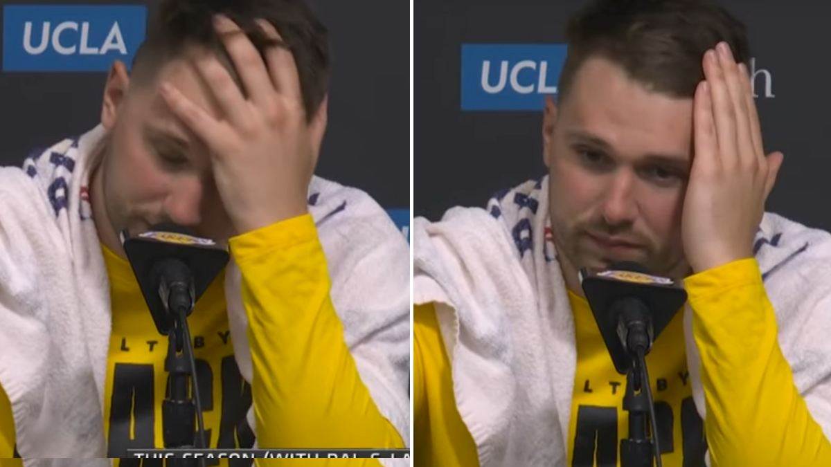 Luka Dončić poslije utakmice protiv Dalasa Luka Dončić poslije utakmice protiv Dalasa