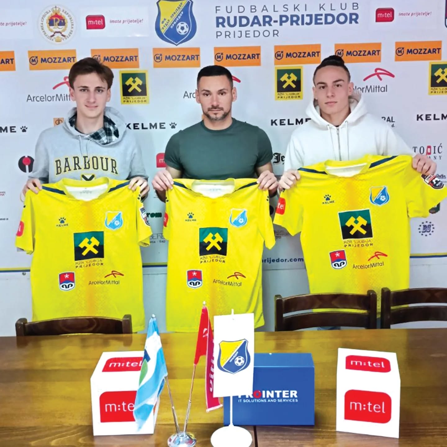 Rudar Prijedor predstavio tri pojačanja Rudar Prijedor predstavio tri pojačanja