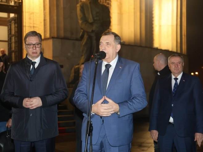 Dodik i Vučić sastanak u Banjaluci Dodik i Vučić sastanak u Banjaluci