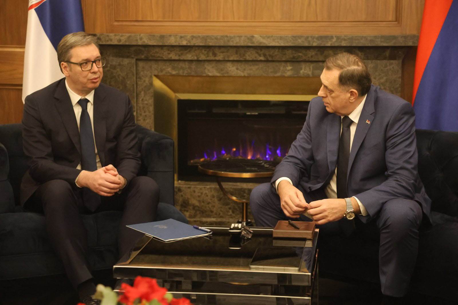 Sastanak Dodika i Vučića Sastanak Dodika i Vučića
