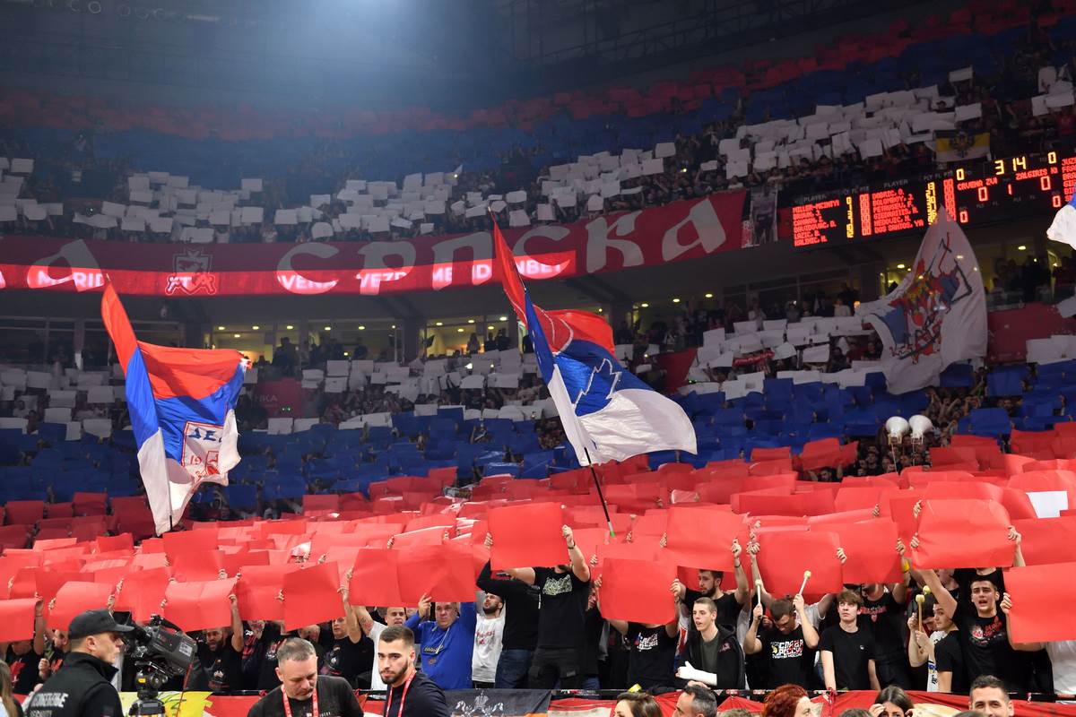  KK Crvena zvezda se oglasila zbog koreografije na utakmici protiv Žalgirisa 
