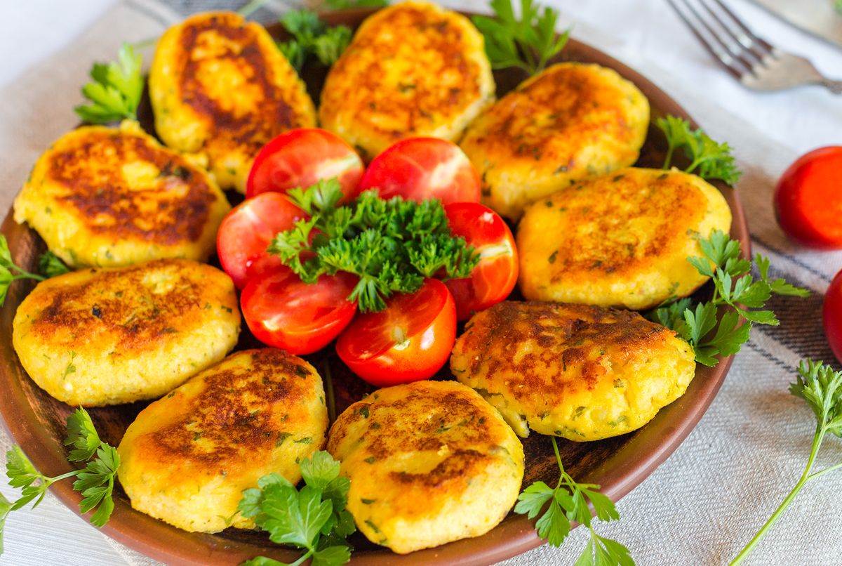  Faširane šnicle od krompira i povrća sa sirom 