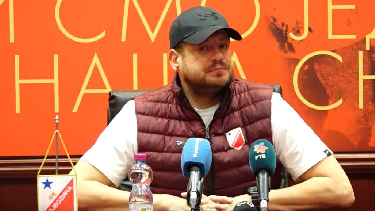 Nenad Lalatović se oglasio poslije poraza svoje Vojvodine od Spartaka Nenad Lalatović se oglasio poslije poraza svoje Vojvodine od Spartaka
