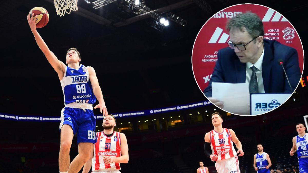  Košarkaš Zadra maturant Toni Torbarina ubacio Zvezdi trojku preko pola 