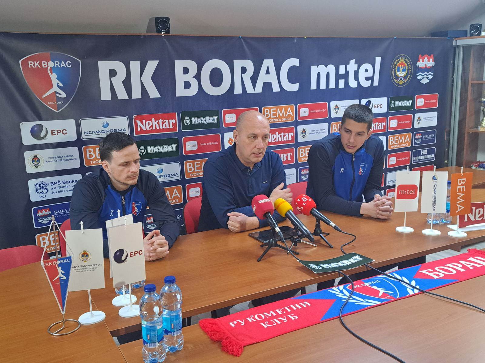  RK Borac Darko Savić konferencija za novinare  