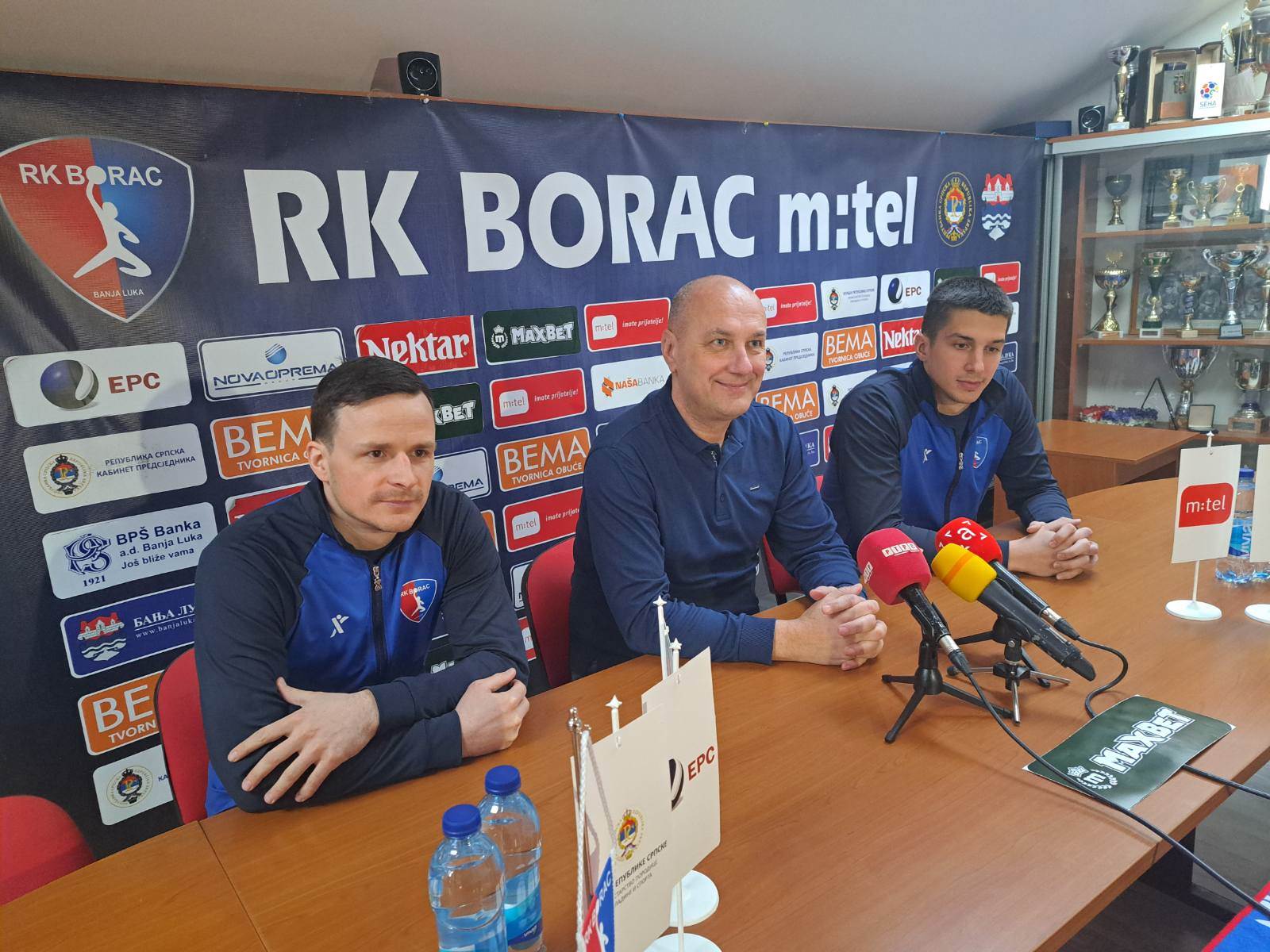  Rukomet Borac Vogošća najava Danijel Božić i Luka Knežević 