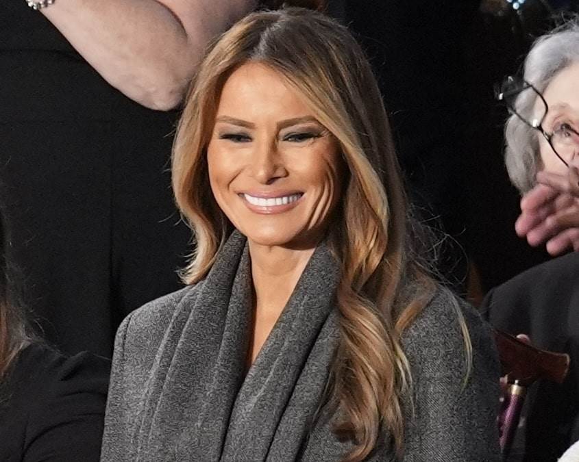 Melanija Tramp u Dior sakou Melanija Tramp u Dior sakou
