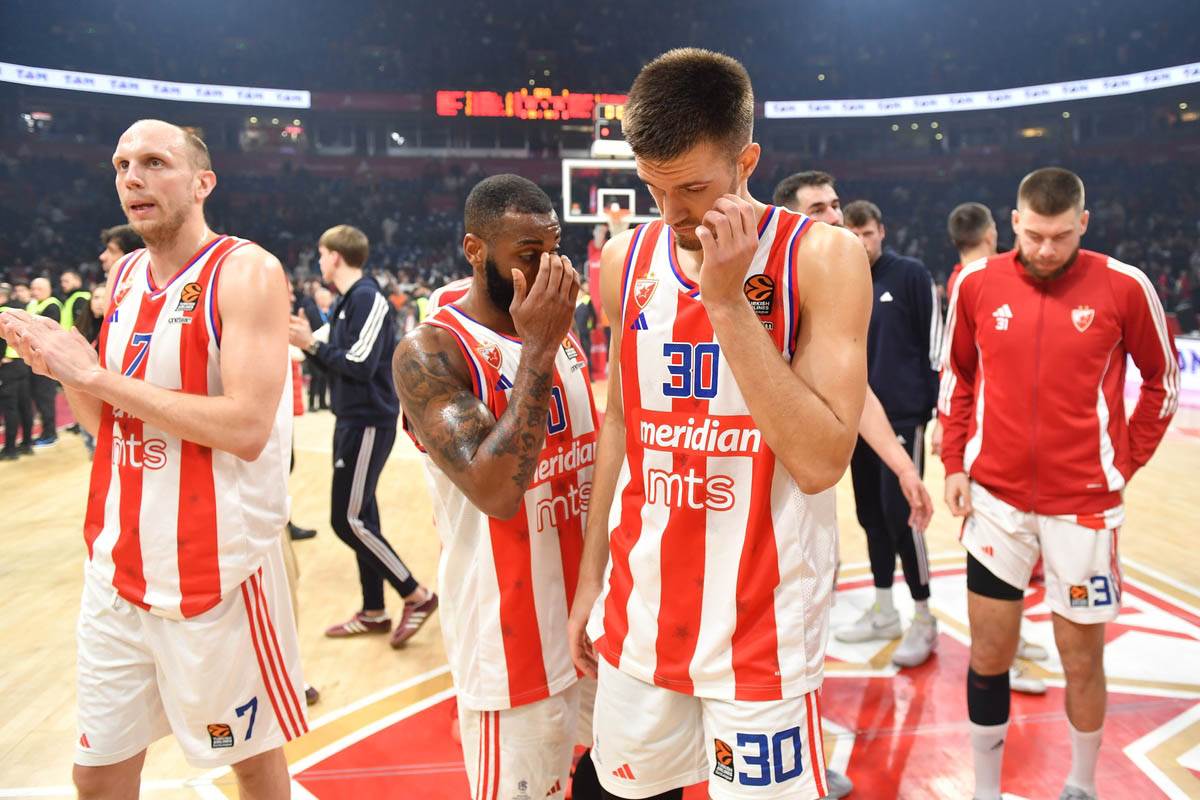 Evroliga ponovo kaznila Crvenu zvezdu Evroliga ponovo kaznila Crvenu zvezdu