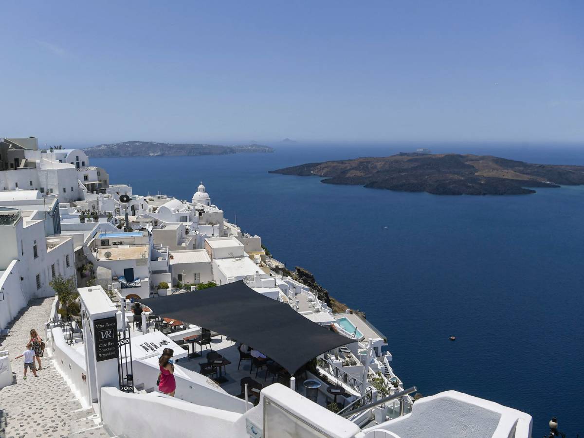 Život na Santoriniju poslije zemljotresa Život na Santoriniju poslije zemljotresa