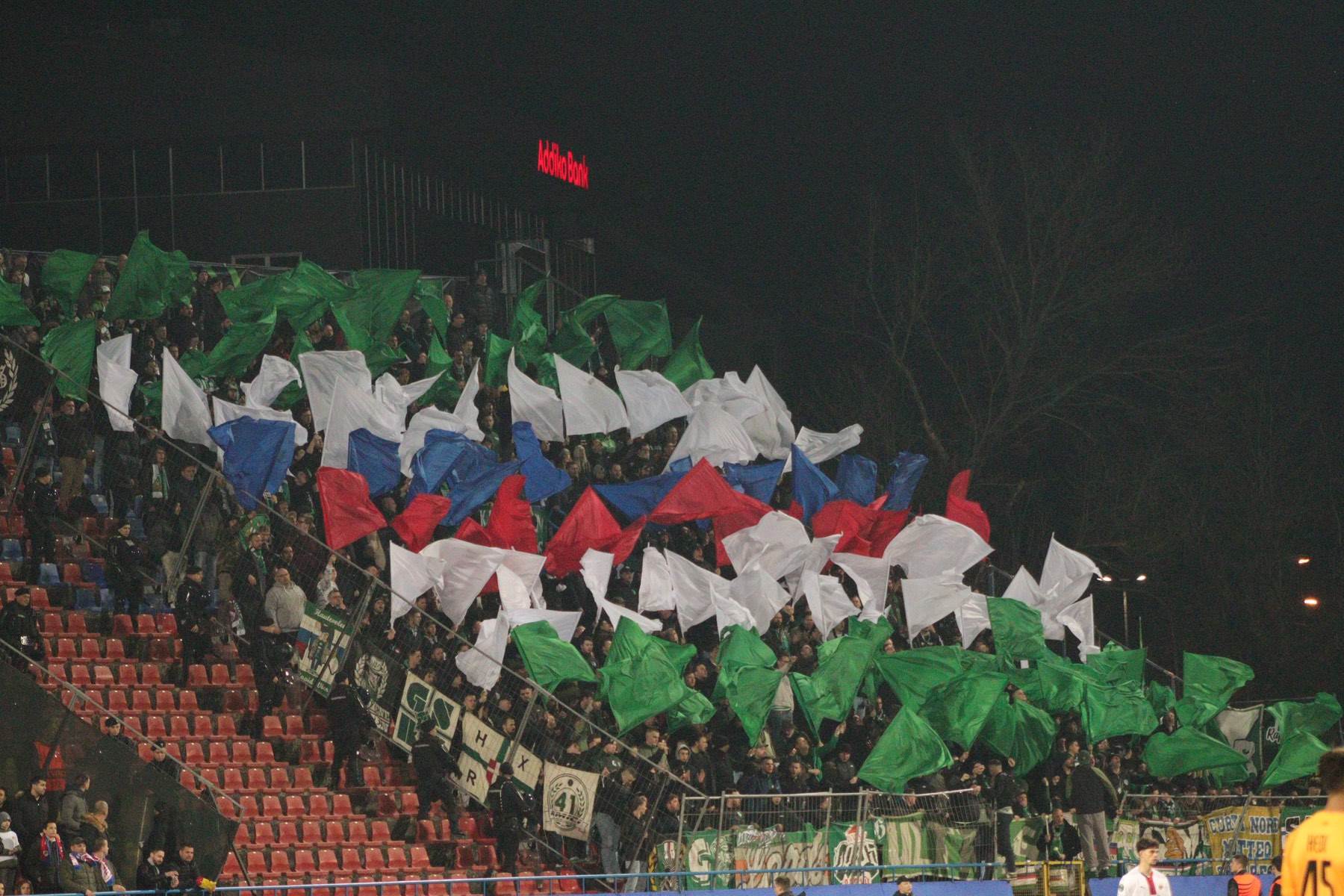 Koreografija navijača Rapida, Borac - Rapid Koreografija navijača Rapida, Borac - Rapid