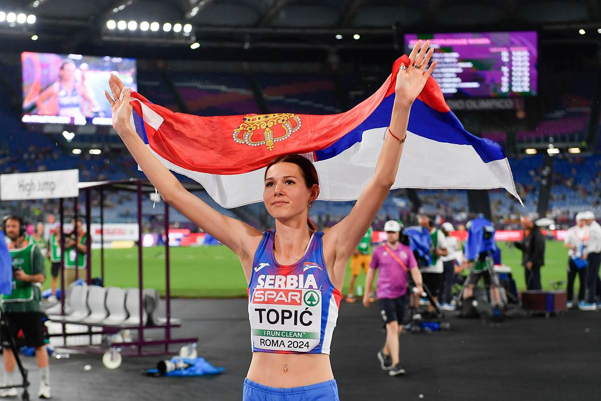  Angelina Topić u finalu Evropskog prvenstva 
