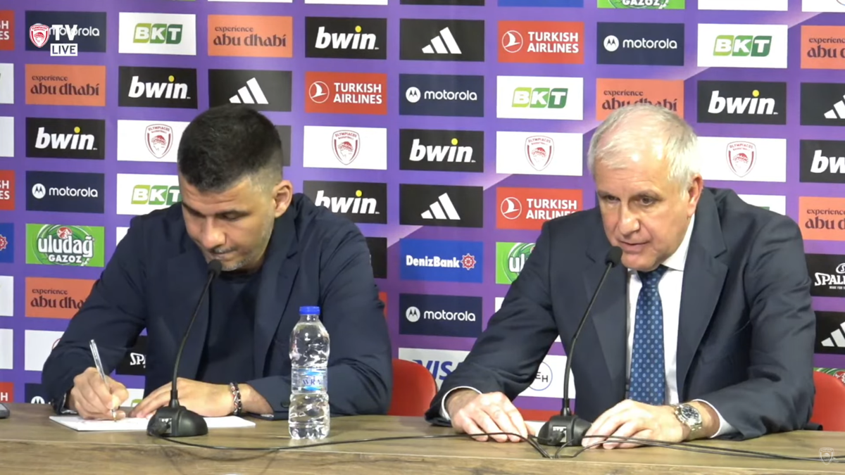 Željko Obradović o porazu od Olimpijakosa Željko Obradović o porazu od Olimpijakosa