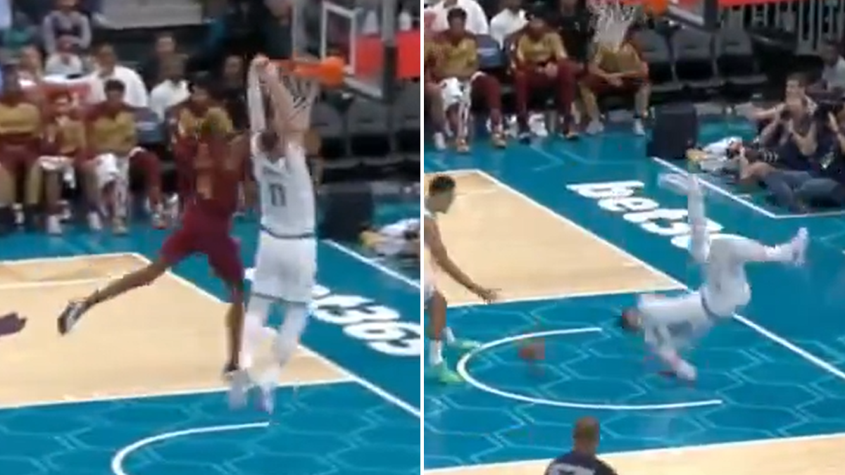  Jusuf Nurkić pao na parket poslije zakucavanja 