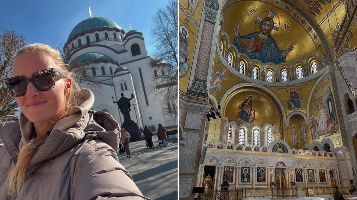 Kristina Mladenović u Beogradu Kristina Mladenović u Beogradu
