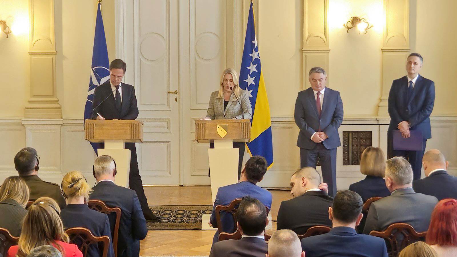 Predsjedništvo BiH i Mark Rute Predsjedništvo BiH i Mark Rute