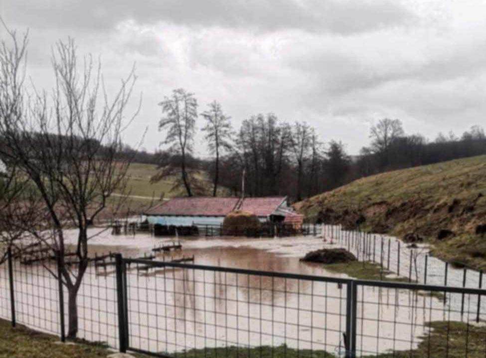 Raste nivo Vrbasa u Bugojnu Raste nivo Vrbasa u Bugojnu