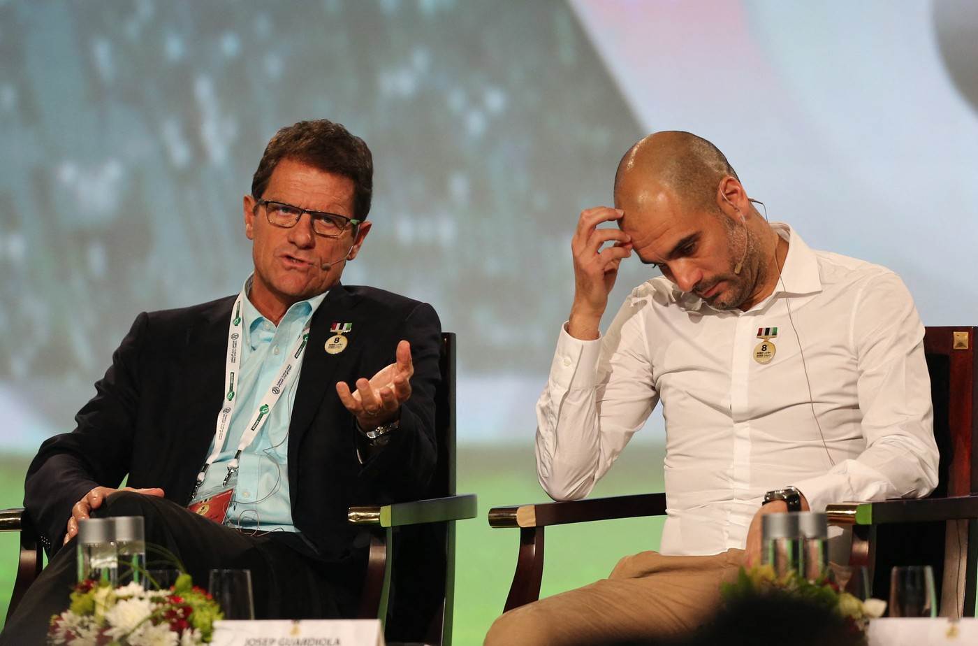 Fabio Kapelo i Pep Gvardiola Fabio Kapelo i Pep Gvardiola