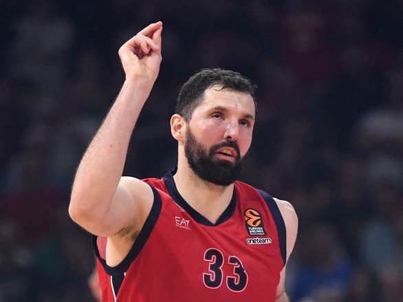 Nikola Mirotić poslije pobjede Milana nad Zvezdom Nikola Mirotić poslije pobjede Milana nad Zvezdom