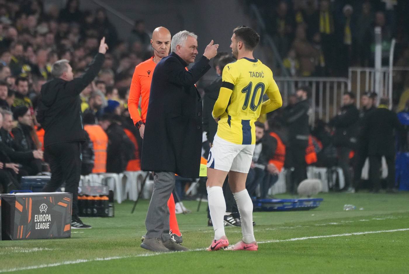Žoze Murinjo i Dušan Tadić Žoze Murinjo i Dušan Tadić