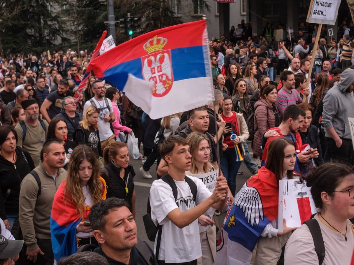  Studenti iz Srbije tribina u Banjaluci 