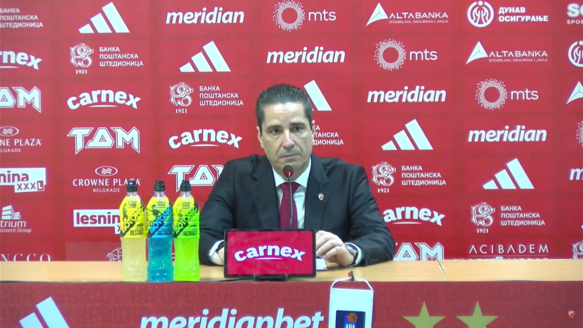 Janis Sferopulos komentarisao pobjedu Crvene zvezde protiv Mege Janis Sferopulos komentarisao pobjedu Crvene zvezde protiv Mege