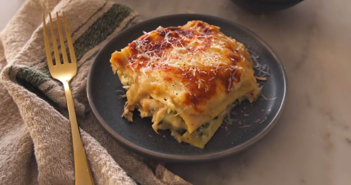 recept za Pileće lazanje sa spanaćem i sirom recept za Pileće lazanje sa spanaćem i sirom