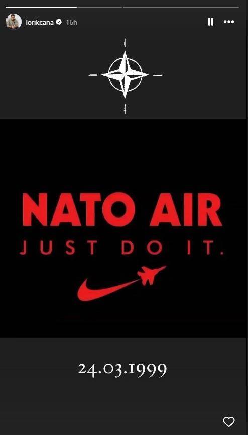 Lorik Cana o NATO bombardovanju Jugoslavije Lorik Cana o NATO bombardovanju Jugoslavije